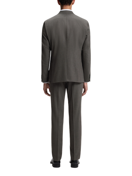 HUGO BOSS BOSS Wool Blend Suit Jacket, Dark Brown - view 2, Dark Brown