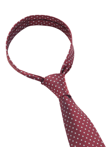HUGO BOSS BOSS Silk Blend Tie, Open Red - view 2, Open Red