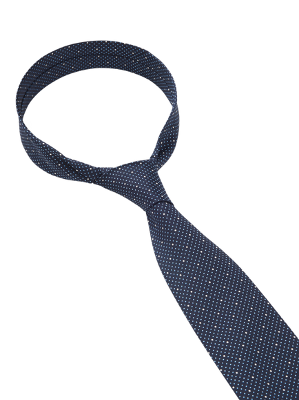 HUGO BOSS BOSS Silk Blend Tie, Blue - view 2, Blue