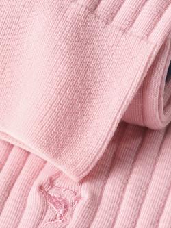 Charles Tyrwhitt Ribbed Cotton Blend Socks - view 2, Light Pink
