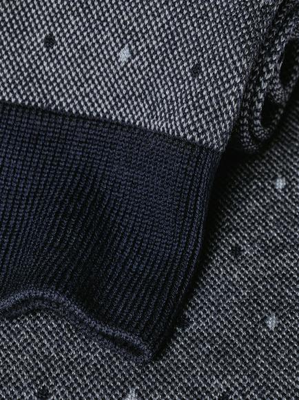 Charles Tyrwhitt Cotton Rich Socks, Navy/Grey - view 2, Navy/Grey