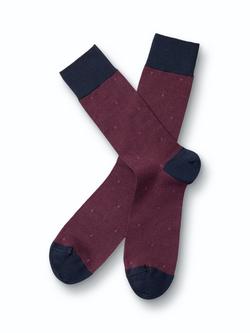 Charles Tyrwhitt Cotton Rich Socks, Dark Pink, Dark Pink