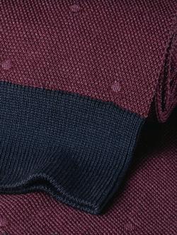 Charles Tyrwhitt Cotton Rich Socks, Dark Pink - view 2, Dark Pink