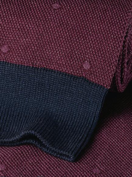 Charles Tyrwhitt Cotton Rich Socks, Dark Pink - view 2, Dark Pink