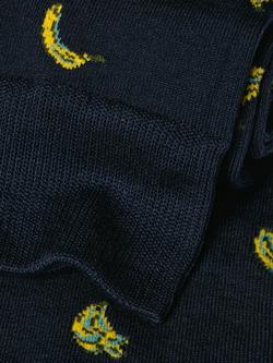 Charles Tyrwhitt Cotton Rich Socks, Cobalt Blue - view 2, Cobalt Blue