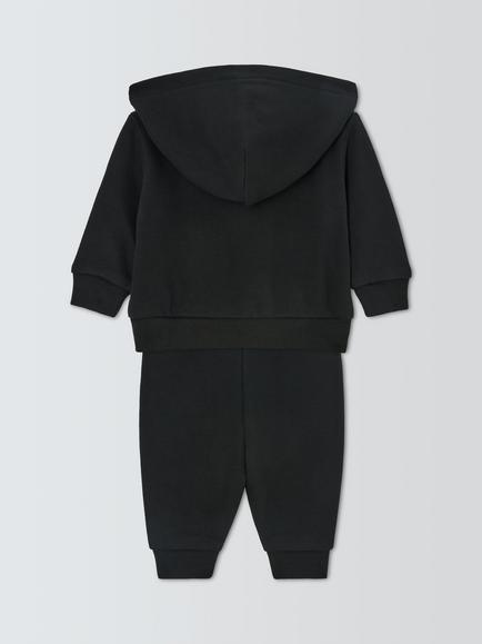 Ralph Lauren Baby Cotton Blend Hoodie and Joggers Set, Polo Black - view 2, Polo Black
