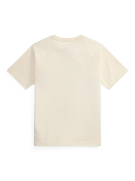 Ralph Lauren Polo Ralph Lauren Kids' T-Shirt, Cream - view 2, Estate Cream