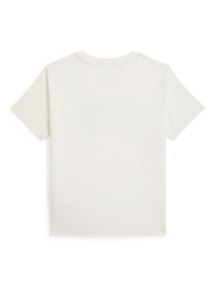 Ralph Lauren Kids' Polo Bear Cotton Jersey T-Shirt, Nevis - view 2, Nevis