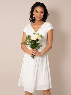 Tiffany Rose Julie Lace Maternity Wedding Dress, Ivory, Ivory