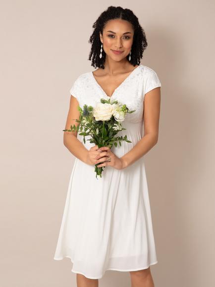 Tiffany Rose Julie Lace Maternity Wedding Dress, Ivory, Ivory