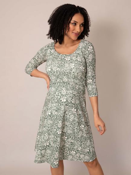 Tiffany Rose Naomi Maternity & Nursing Dress, Botanical Green, Botanical Green