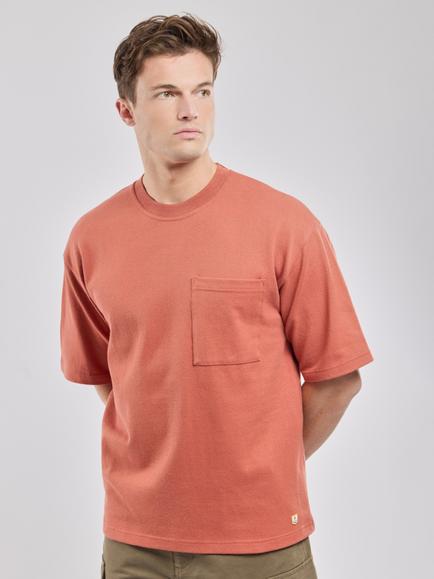 Armor Lux Rustic Cotton T-Shirt, Stone Brest, Stone Brest