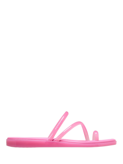 Crocs Miami Jely Toe Loop Sandals, Pink Lemonade