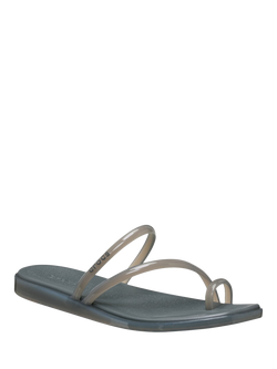 Crocs Miami Jely Toe Loop Sandals - view 2, Carbon