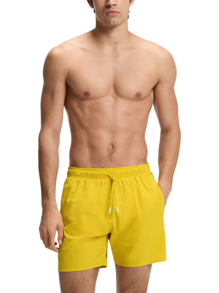 BOSS Iconic Swim Shorts, Yellow, Yellow