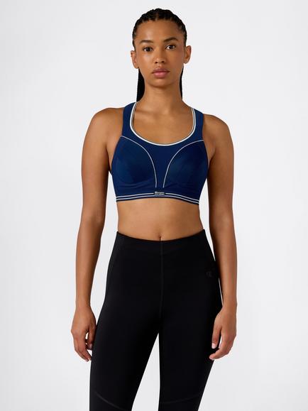 Shock Absorber Ultimate Run Sports Bra, Pageant Blue/ Murmur