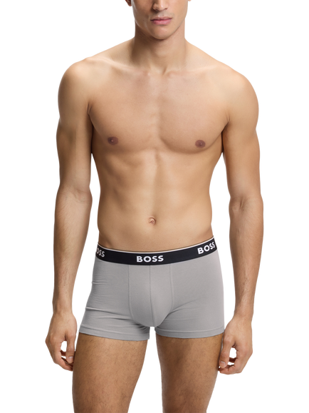 HUGO BOSS BOSS Trunks, Pack of 3, Dark Grey - view 2, Dark Grey