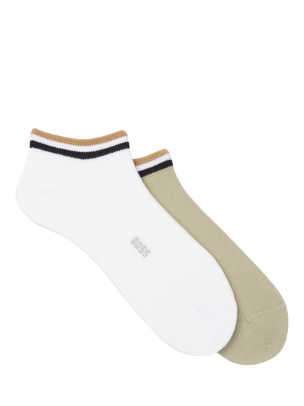 HUGO BOSS BOSS Trainer Socks, Medium Green, Medium Green