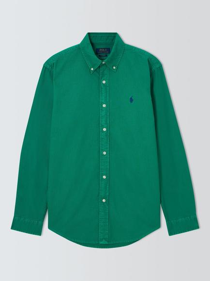 Polo Ralph Lauren Cotton Regular Fit Oxford Shirt, Erin Green, Erin Green