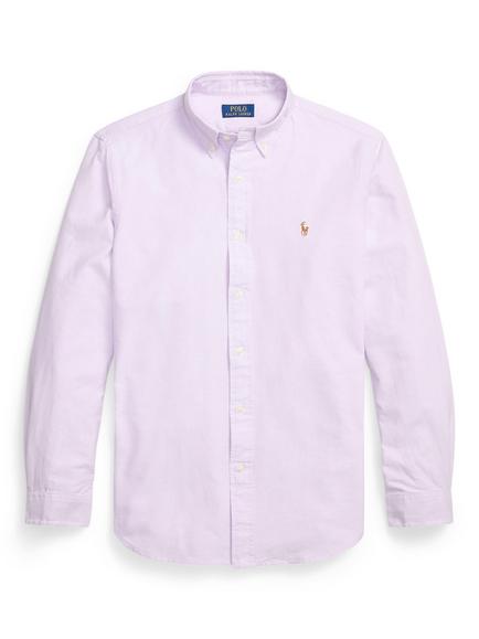 Polo Ralph Lauren Button Down Cotton Oxford Shirt, Light Lilac, Light Lilac