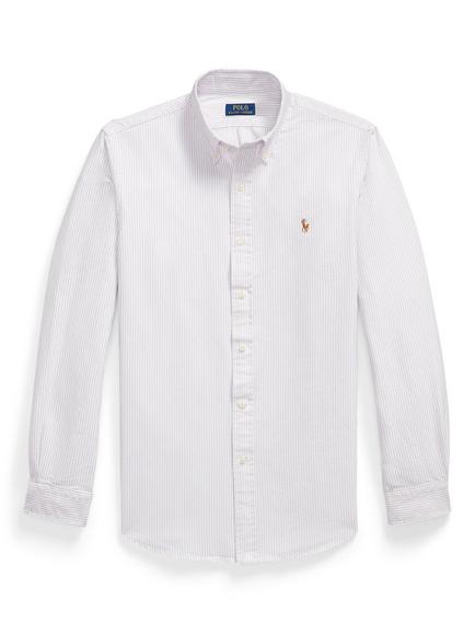 Polo Ralph Lauren Striped Shirt, Light Lilac, 6636u Light Lilac