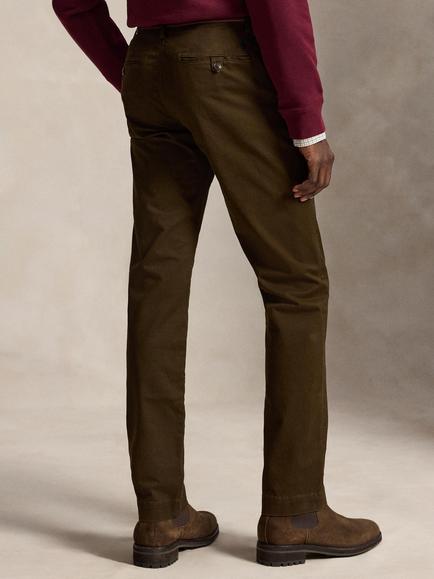 Polo Ralph Lauren Bedford Cotton Rich Stretch Chinos, Dark Brown - view 2, Dark Brown