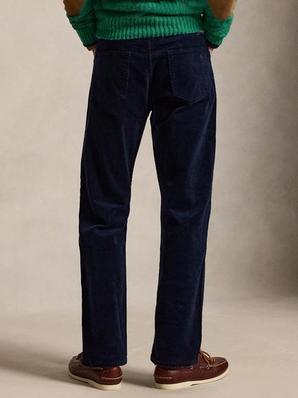 Ralph Lauren Fine Wale 5 Pocket Jeans, Aviator Navy - view 2, Aviator Navy
