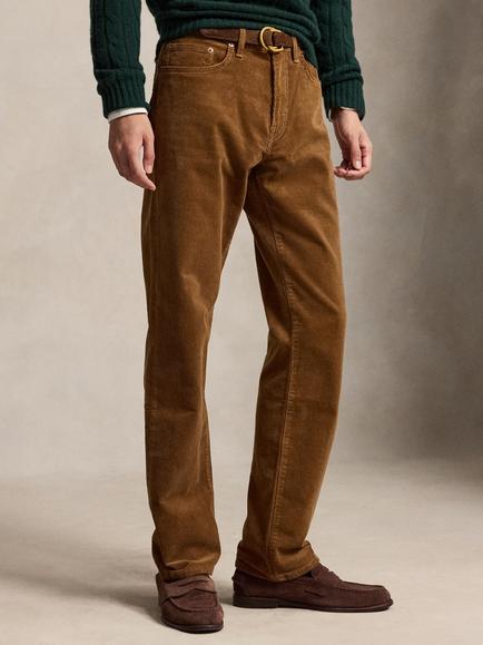 Polo Ralph Lauren Fine Wale Straight Fit Jeans, Sepia, Sepia