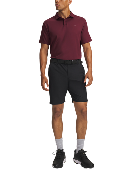 Under Armour Matchplay Tap Golf Shorts, Black / / White - view 2, Black / / White