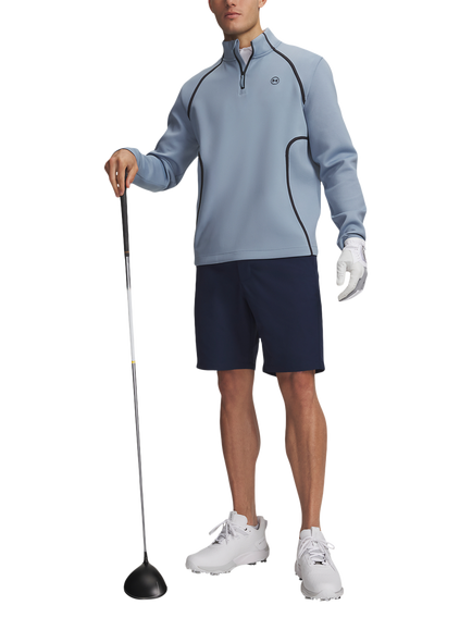 Under Armour Matchplay Tap Golf Shorts, Academy / / White - view 2, Academy / / White