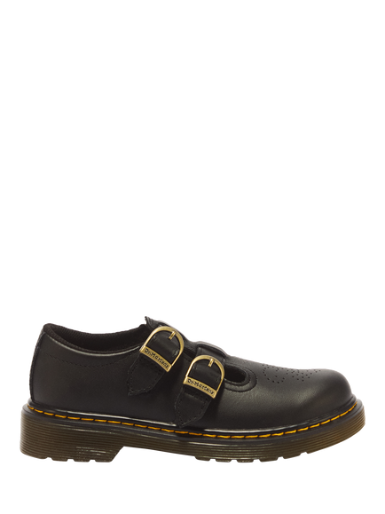 Dr Martens Kids' 8065 T-Bar Shoes, Black, Black