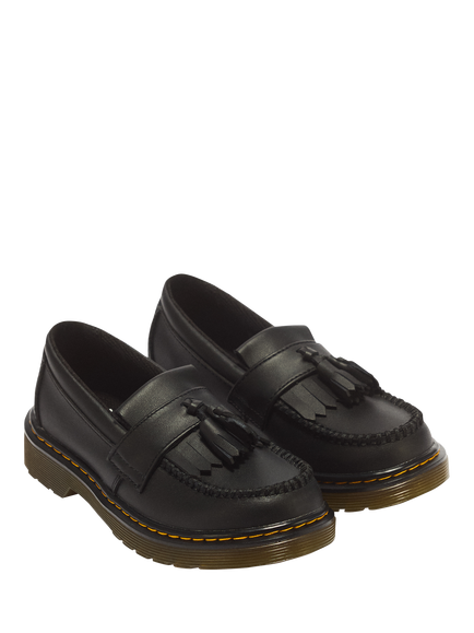 Dr. Martens Kids' 8065 Leather Loafers, Black - view 2, Black