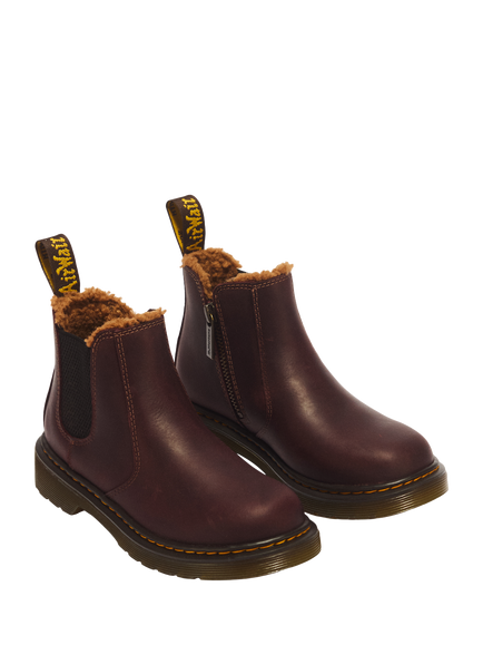 Dr. Martens Kids' 2976 Leonore II Chelsea Boots, Spiced Brown - view 2, Spiced Brown