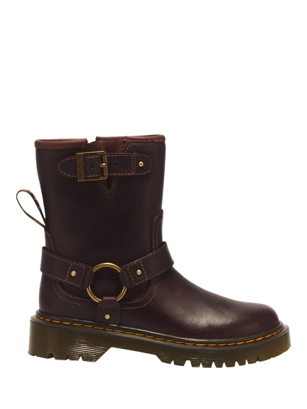 Dr. Martens Kids' Genaya DR J Rigger Boots, Spiced Brown, Spiced Brown