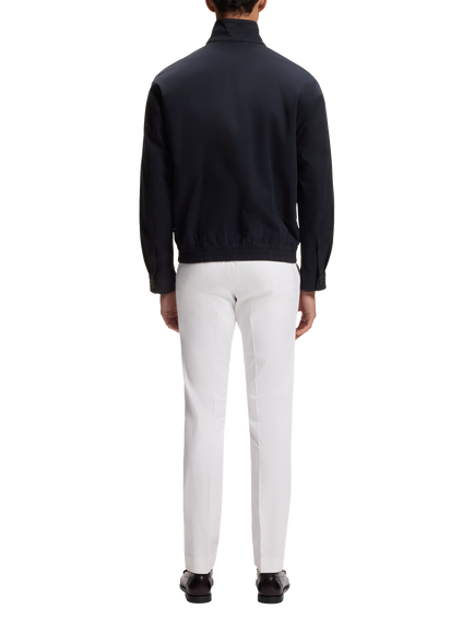 HUGO BOSS BOSS Zip Front Wool Jacket, Dark Blue - view 2, Dark Blue