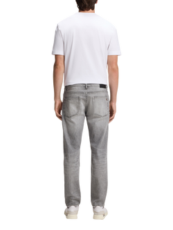 BOSS Mid Rise Regular Fit Jeans, Light/Pastel Grey - view 2, Light/Pastel Grey