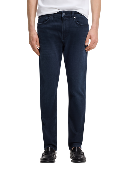 BOSS Slim Fit Jeans, Dark Blue, Dark Blue