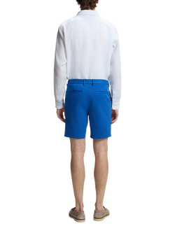 BOSS Cotton Rich Chino Shorts, Medium Blue - view 2, Medium Blue