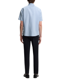 BOSS Regular Fit Linen Blend Shirt, Light/Pastel Blue - view 2, Light/Pastel Blue