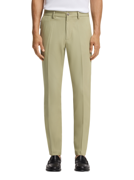 BOSS Cotton Rich Regular Fit Chinos, Dark Beige, Dark Beige