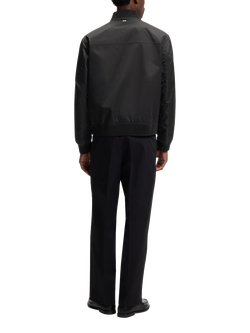 BOSS Tailored Woven Jacket, Black - view 2, Black