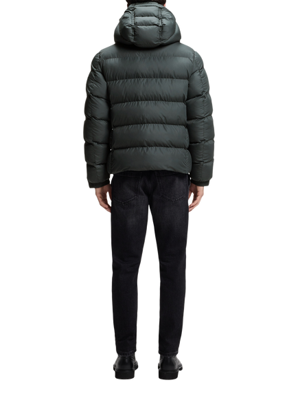 BOSS Lightweight Puffer Jacket, Open Green - view 2, Open Green