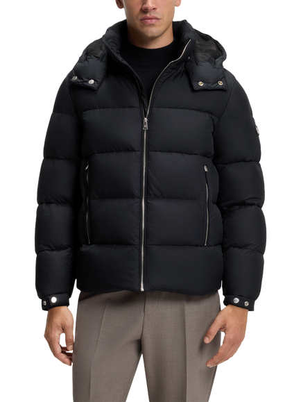 BOSS Puffer Jacket, Black, Black