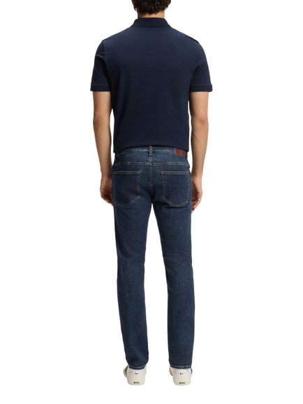 BOSS Slim Fit Jeans, Navy - view 2, Navy