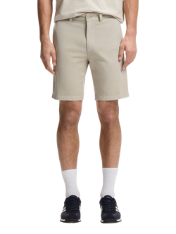 BOSS Cotton Twill Chino Shorts, Light Beige, Light Beige