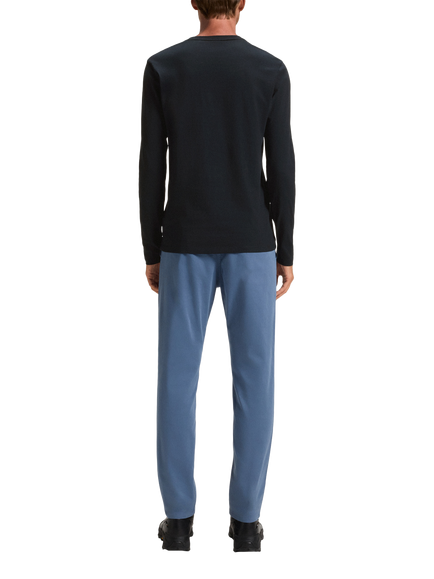 BOSS Cotton Rich Crew Neck T-Shirt, Dark Blue - view 2, Dark Blue