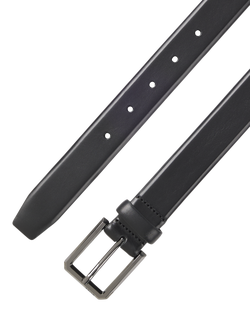 BOSS Caleb Leather Belt, Black - view 2, Black