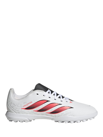 adidas Kids' PREDATOR Club Turf Football Boots, Wht/Black, Wht/Black