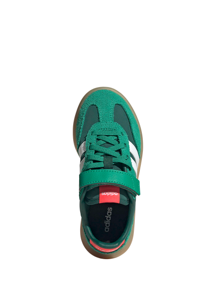adidas Kids' Barreda Decode Trainers, Green/White/Red - view 2, Green/White/Red