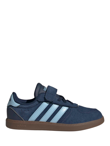 adidas Kids' Breaknet Sleek Court Trainers, Nindig/Sky, Nindig/Sky